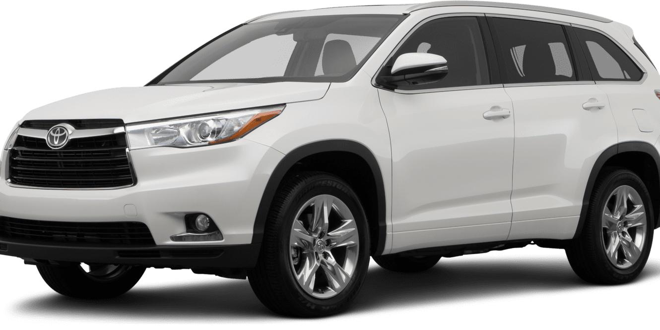 TOYOTA HIGHLANDER 2014 5TDYKRFH1ES031342 image