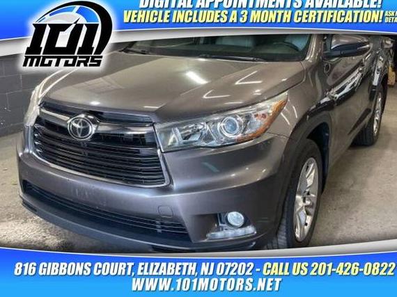 TOYOTA HIGHLANDER 2014 5TDDKRFH1ES016550 image