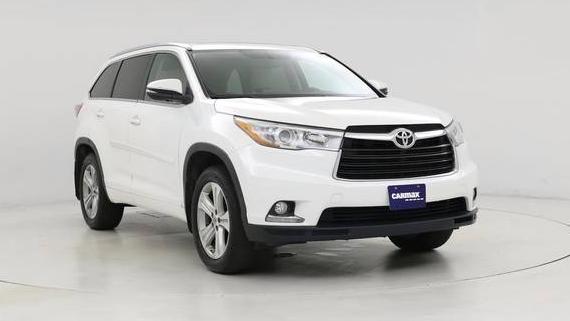 TOYOTA HIGHLANDER 2014 5TDDKRFH4ES039627 image