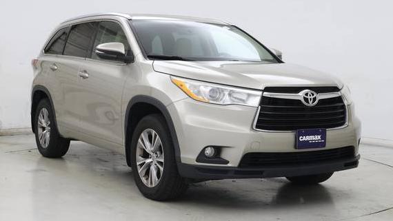 TOYOTA HIGHLANDER 2014 5TDJKRFH3ES054820 image
