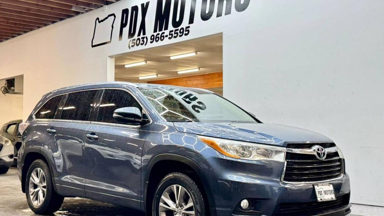 TOYOTA HIGHLANDER 2014 5TDJKRFH1ES028975 image