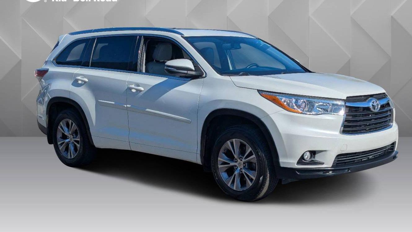 TOYOTA HIGHLANDER 2014 5TDJKRFH5ES070520 image