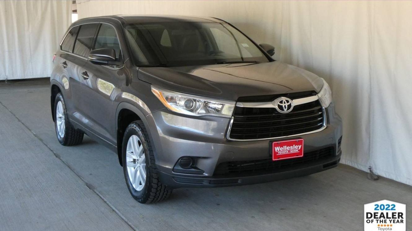 TOYOTA HIGHLANDER 2014 5TDBKRFH5ES057304 image