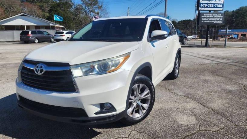 TOYOTA HIGHLANDER 2014 5TDJKRFH5ES038439 image