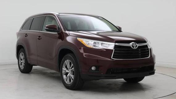 TOYOTA HIGHLANDER 2014 5TDKKRFH4ES035536 image