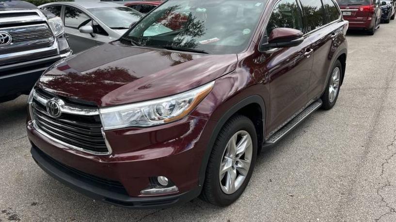 TOYOTA HIGHLANDER 2014 5TDDKRFH1ES044266 image