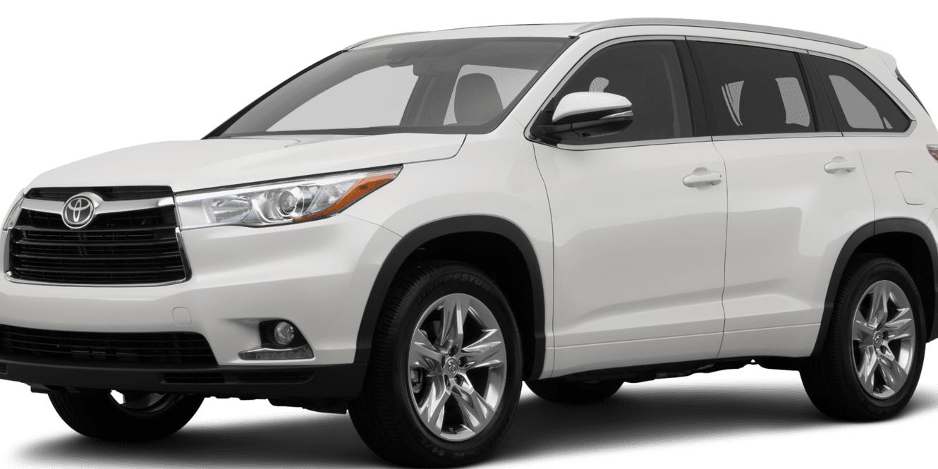 TOYOTA HIGHLANDER 2014 5TDYKRFH3ES008855 image