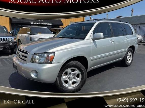 TOYOTA HIGHLANDER 2005 JTEGD21A850108665 image