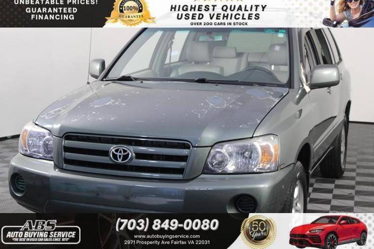 TOYOTA HIGHLANDER 2005 JTEHD21A350037038 image