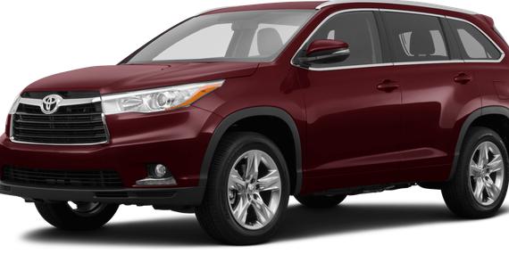 TOYOTA HIGHLANDER 2015 5TDYKRFH1FS119633 image