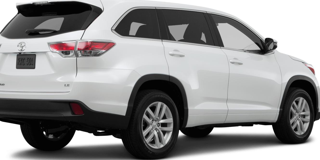 TOYOTA HIGHLANDER 2015 5TDZKRFHXFS094879 image