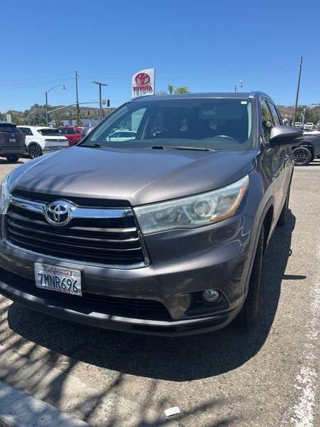 TOYOTA HIGHLANDER 2015 5TDKKRFH6FS091320 image
