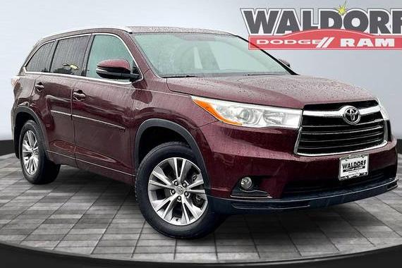 TOYOTA HIGHLANDER 2015 5TDJKRFH1FS196486 image