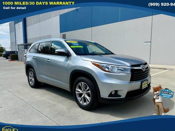 TOYOTA HIGHLANDER 2015 5TDKKRFH6FS064781 image TOYOTA HIGHLANDER 2015 5TDKKRFH6FS064781 image