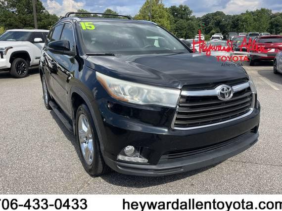 TOYOTA HIGHLANDER 2015 5TDYKRFH5FS075586 image