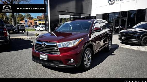 TOYOTA HIGHLANDER 2015 5TDBKRFH9FS150652 image TOYOTA HIGHLANDER 2015 5TDBKRFH9FS150652 image