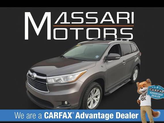 TOYOTA HIGHLANDER 2015 5TDJKRFH6FS140642 image