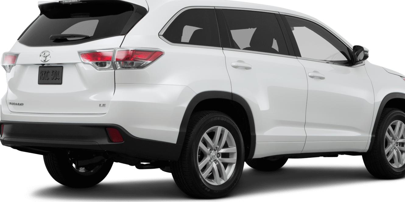 TOYOTA HIGHLANDER 2015 5TDZKRFHXFS090881 image