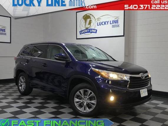 TOYOTA HIGHLANDER 2015 5TDJKRFH0FS192235 image TOYOTA HIGHLANDER 2015 5TDJKRFH0FS192235 image