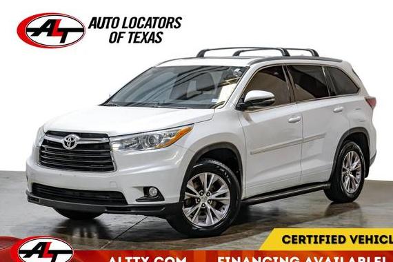 TOYOTA HIGHLANDER 2015 5TDKKRFH2FS104029 image