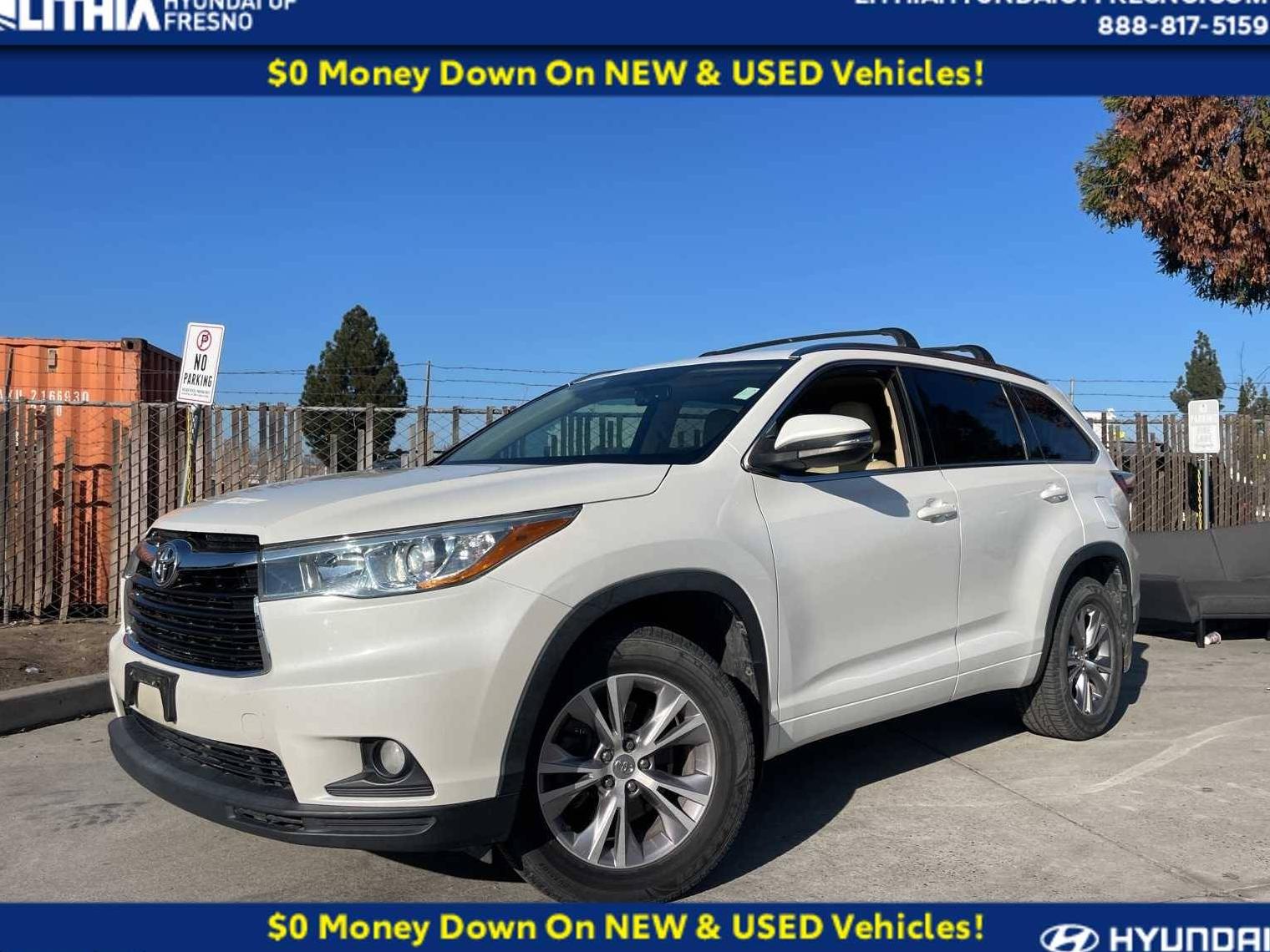 TOYOTA HIGHLANDER 2015 5TDJKRFHXFS158478 image