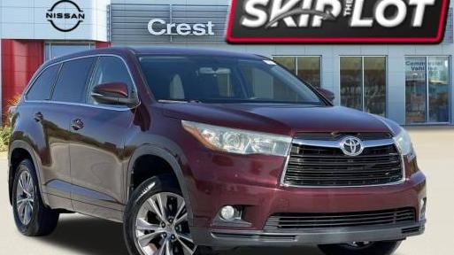 TOYOTA HIGHLANDER 2015 5TDBKRFH5FS200088 image