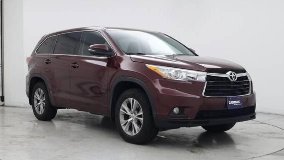 TOYOTA HIGHLANDER 2015 5TDBKRFH7FS084585 image