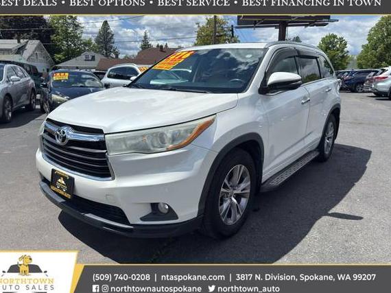 TOYOTA HIGHLANDER 2015 5TDJKRFH8FS144997 image