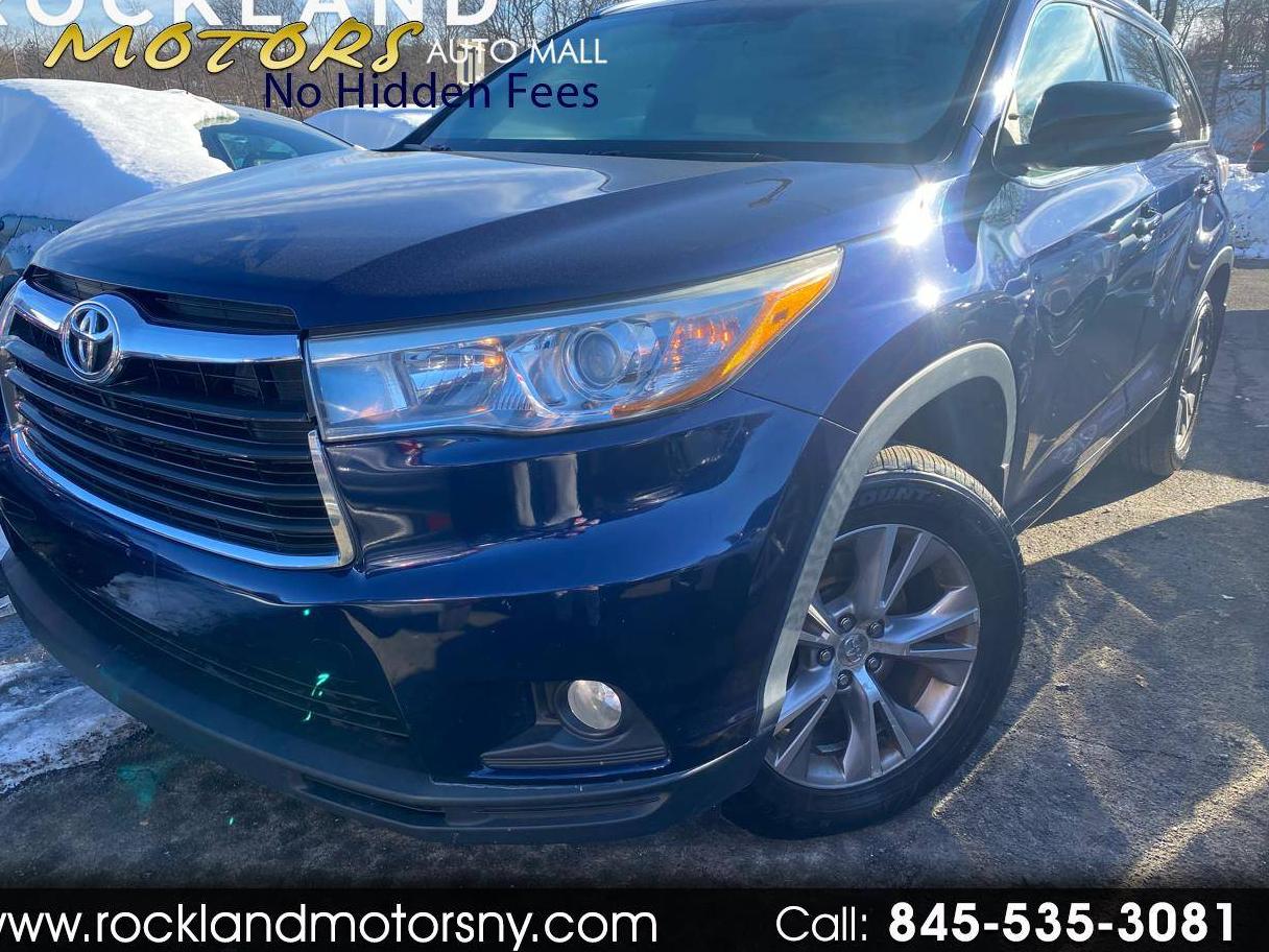 TOYOTA HIGHLANDER 2015 5TDJKRFH2FS210637 image