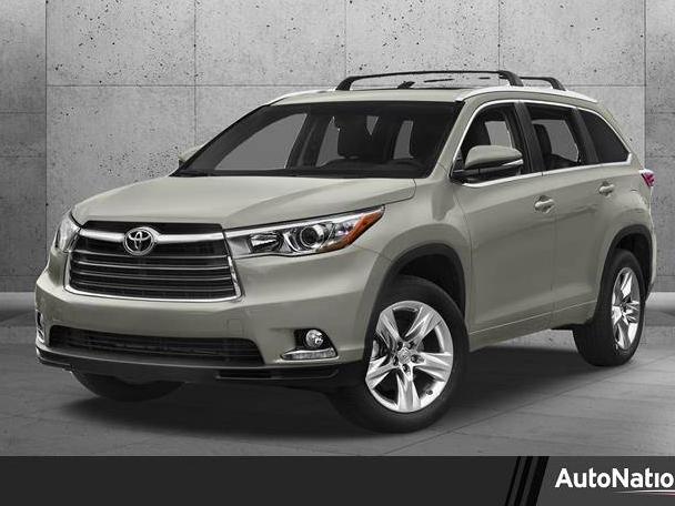 TOYOTA HIGHLANDER 2015 5TDYKRFH6FS116100 image