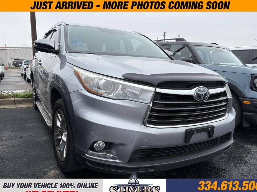 TOYOTA HIGHLANDER 2015 5TDYKRFH9FS099034 image