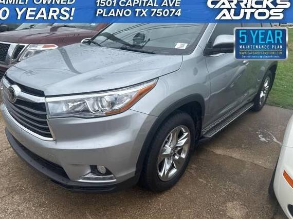 TOYOTA HIGHLANDER 2015 5TDYKRFH9FS066471 image