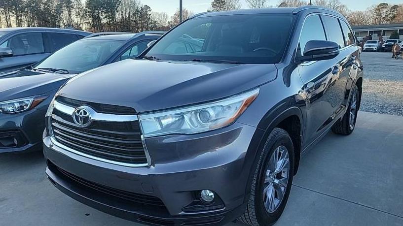 TOYOTA HIGHLANDER 2015 5TDJKRFH1FS136353 image