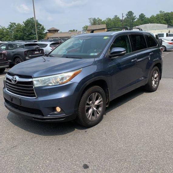 TOYOTA HIGHLANDER 2015 5TDJKRFH3FS209481 image