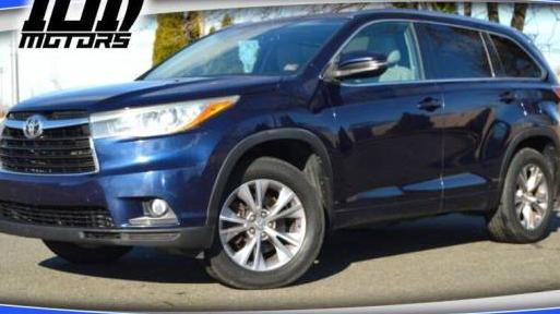 TOYOTA HIGHLANDER 2015 5TDJKRFH1FS093360 image