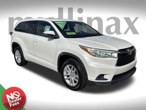 TOYOTA HIGHLANDER 2015 5TDZARFHXFS011468 image