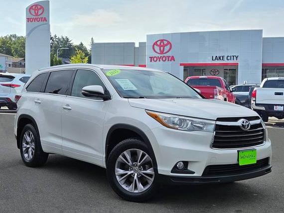 TOYOTA HIGHLANDER 2015 5TDJKRFH2FS136300 image