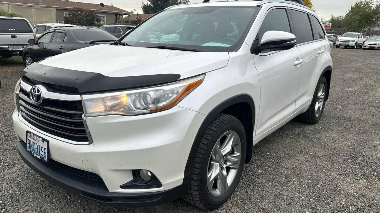 TOYOTA HIGHLANDER 2015 5TDDKRFH1FS189695 image
