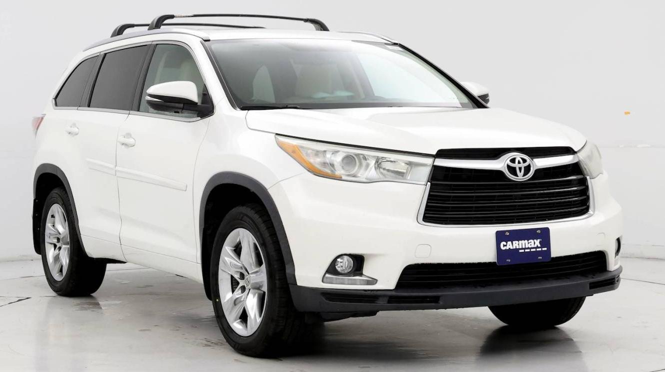 TOYOTA HIGHLANDER 2015 5TDYKRFH5FS106027 image