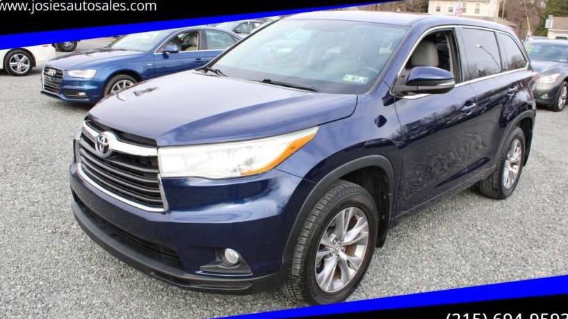 TOYOTA HIGHLANDER 2015 5TDBKRFH8FS197462 image