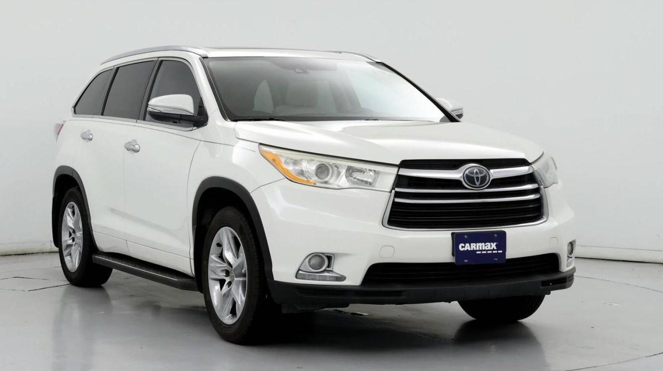 TOYOTA HIGHLANDER 2015 5TDDKRFH4FS191327 image