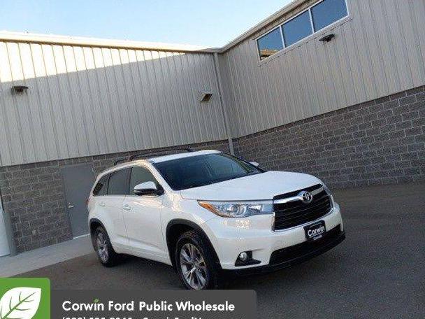 TOYOTA HIGHLANDER 2015 5TDJKRFH6FS130449 image