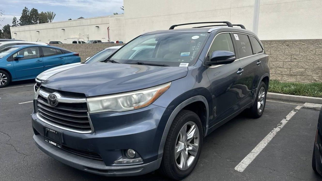 TOYOTA HIGHLANDER 2015 5TDYKRFH6FS056609 image