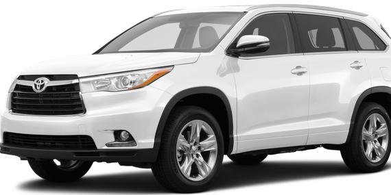 TOYOTA HIGHLANDER 2015 5TDYKRFH8FS100089 image