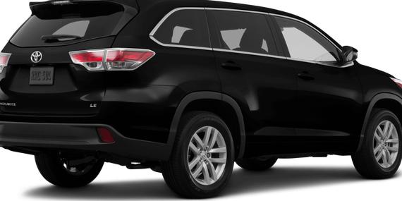 TOYOTA HIGHLANDER 2015 5TDZKRFH2FS074366 image