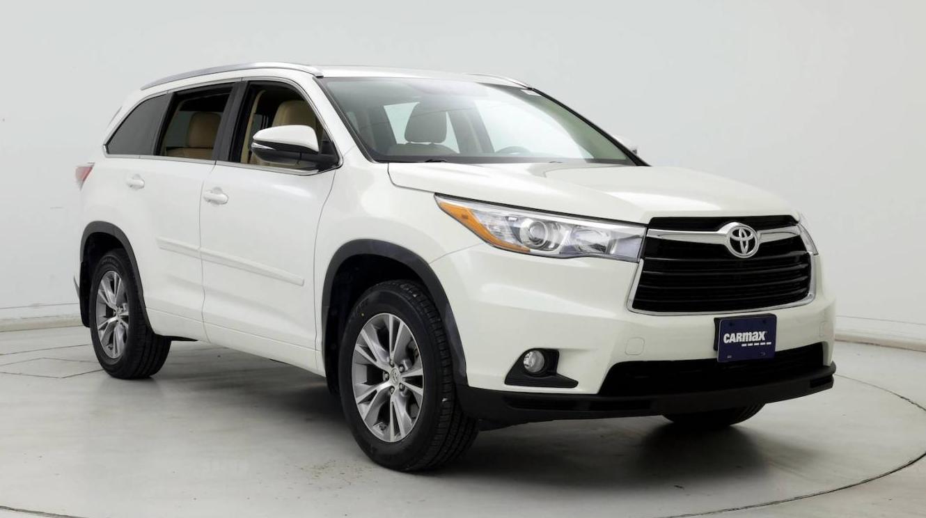 TOYOTA HIGHLANDER 2015 5TDJKRFH0FS156237 image