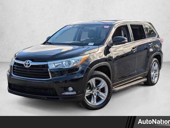 TOYOTA HIGHLANDER 2015 5TDYKRFH1FS038373 image TOYOTA HIGHLANDER 2015 5TDYKRFH1FS038373 image