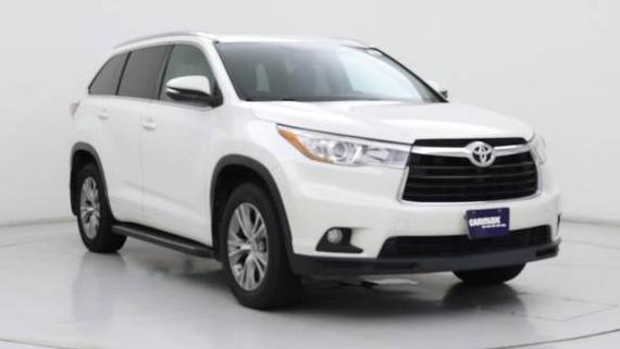 TOYOTA HIGHLANDER 2015 5TDKKRFH0FS092155 image