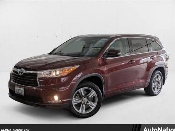 TOYOTA HIGHLANDER 2015 5TDDKRFH3FS094359 image