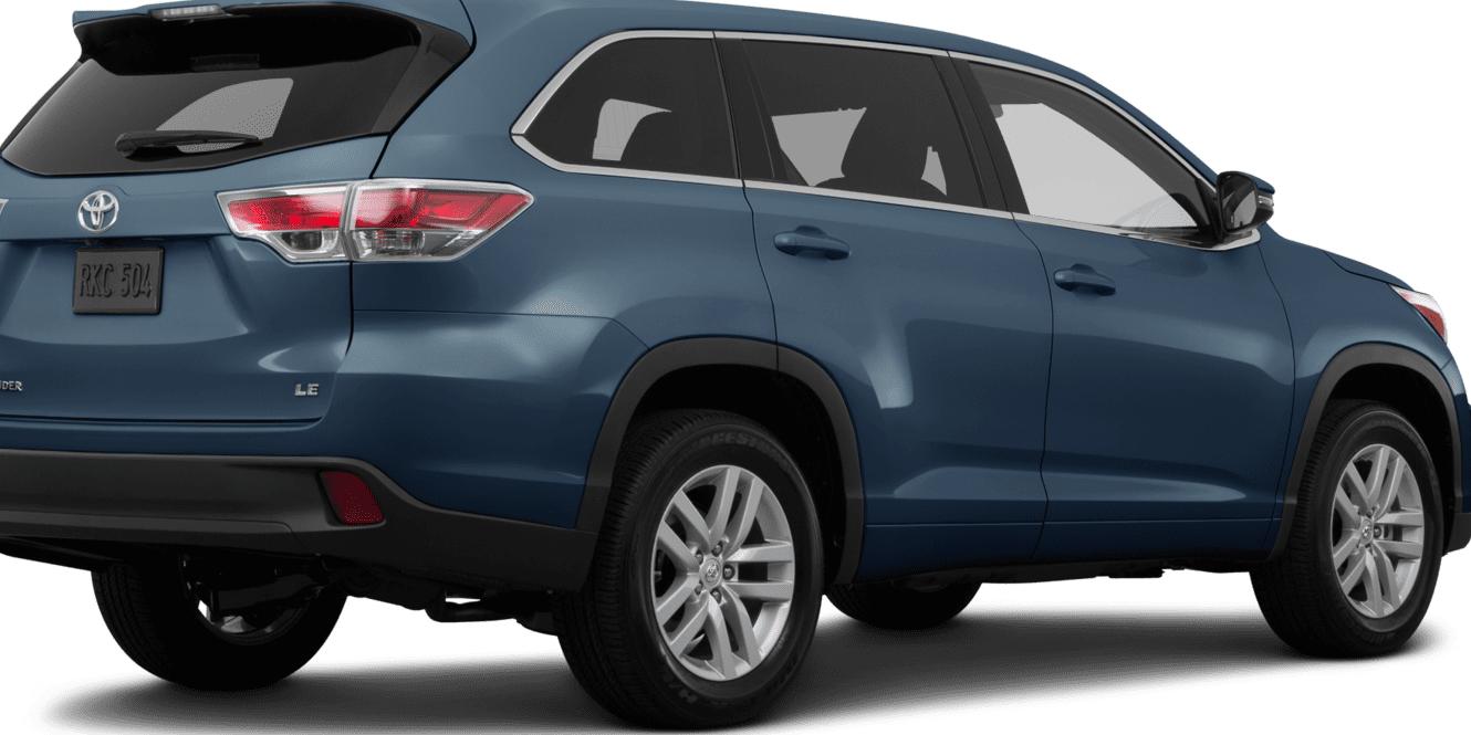 TOYOTA HIGHLANDER 2015 5TDBKRFH1FS180468 image